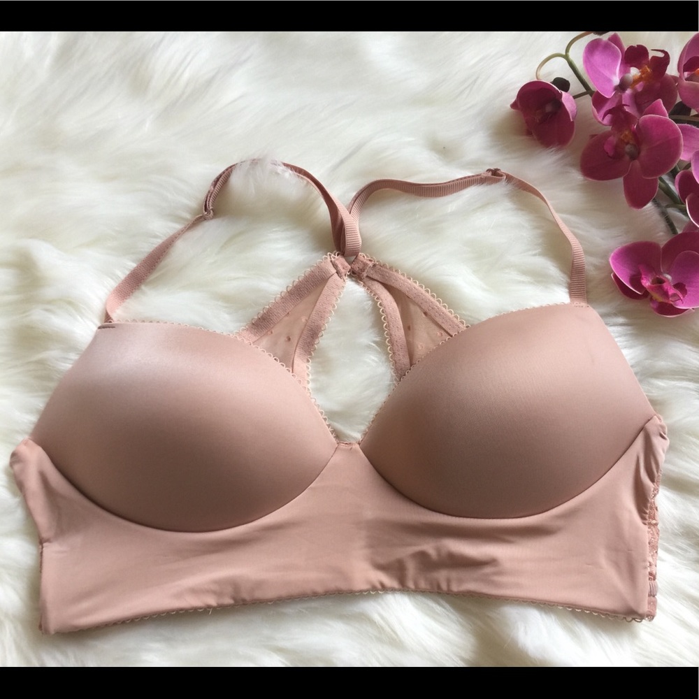 Victoria’s Secret Push-up Lace Bralette L